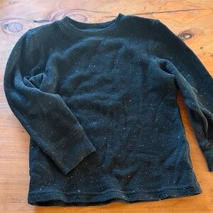 Cat & Jack Black Knit Top